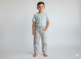 CloudFade Boys’ Distressed Grey Jeans