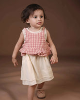 Strawberry Meadow Layered Dress