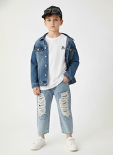 RebelRidge Shredded Denim Jeans