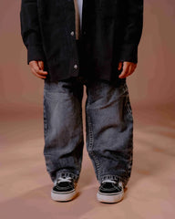 Midnight Blue Utility Overshirt – Effortless Minimalism