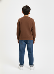 ChocoPatch Boys’ Textured Sweatshirt
