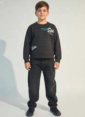 Shadow Stride Graphic Sweatshirt