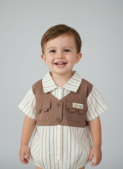 Little Adventurer Safari Romper