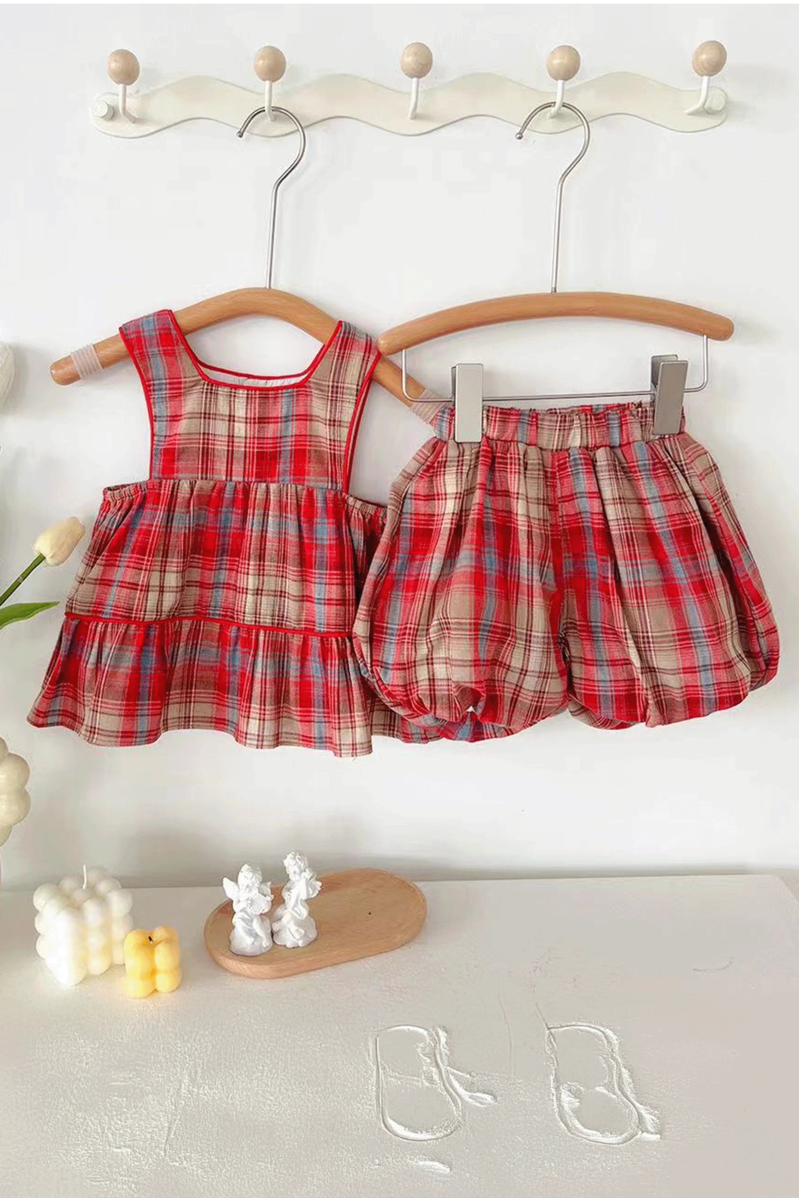 Rustic Charm Plaid Set