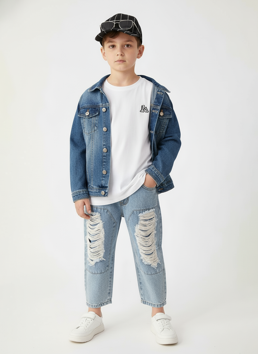 RebelRidge Shredded Denim Jeans