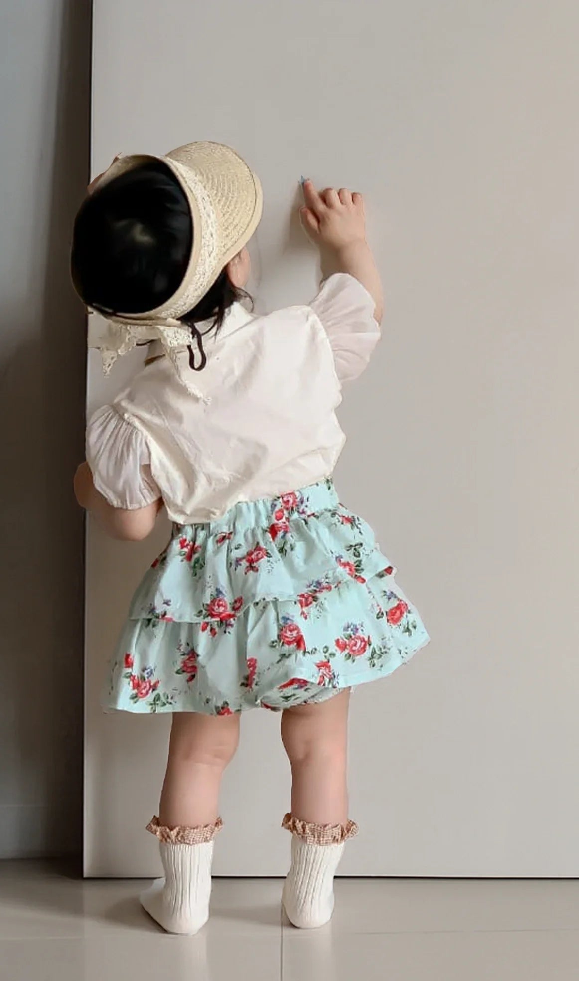 Blooming Elegance Toddler Outfit