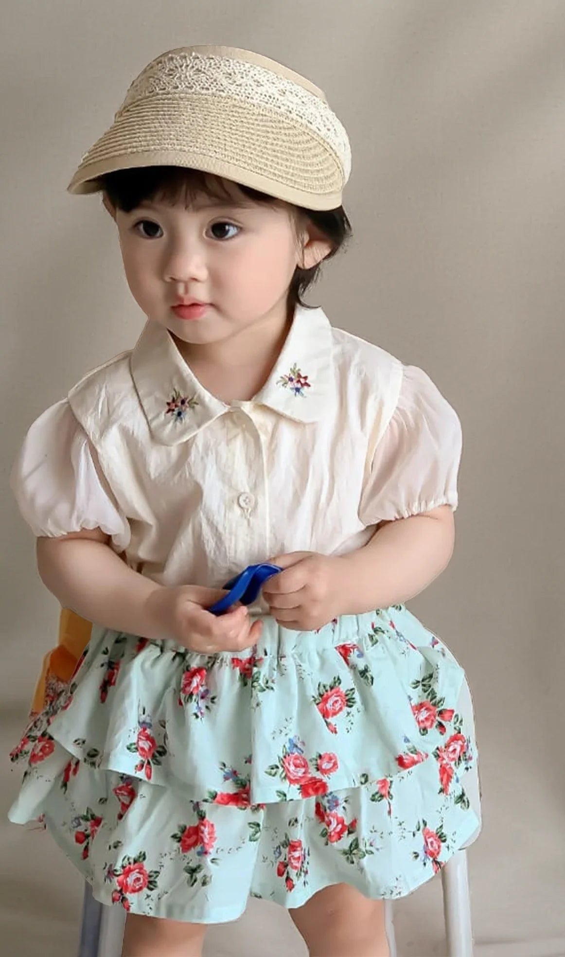Blooming Elegance Toddler Outfit