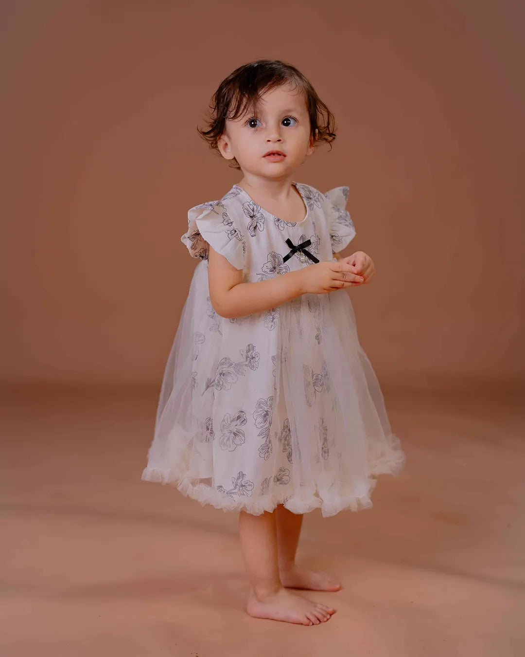 Flutter Bloom Tulle Dress