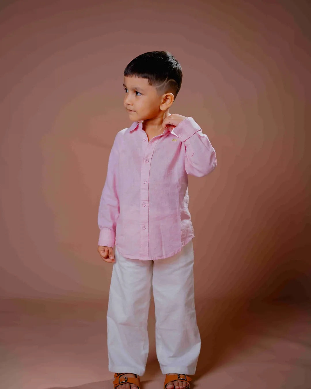 Lavender Elegance – Classic Button-Up Shirt