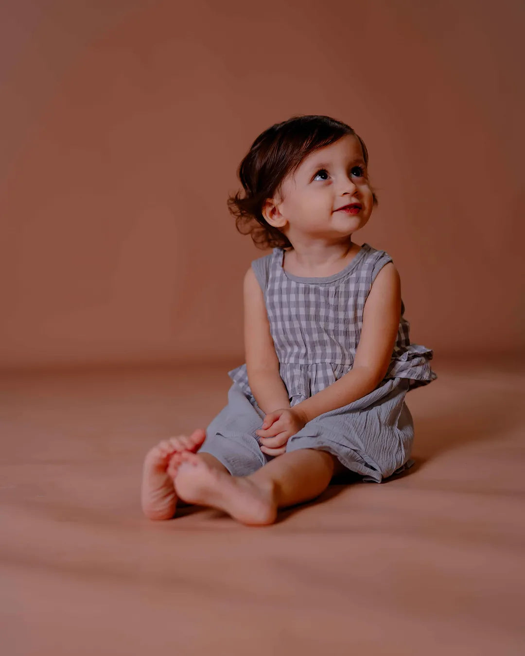 Sweet Gingham Ruffle Set – A Whimsical Charm for Your Little One