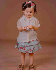 Blooming Elegance Toddler Outfit