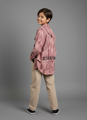 Mauve Wave Overshirt