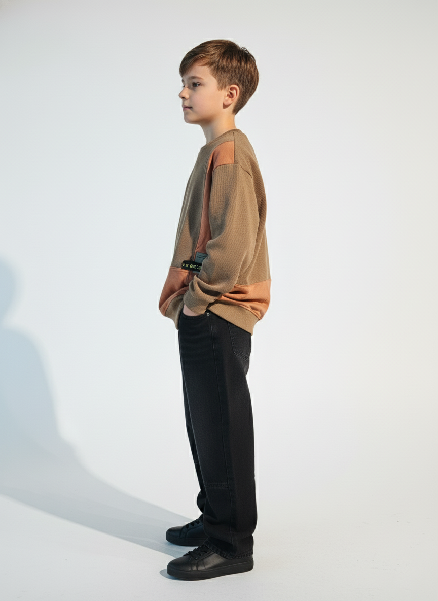 DualTone Street Waffle Sweatshirt