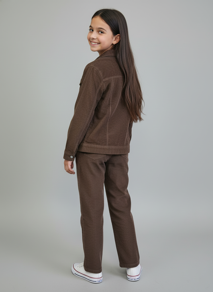 Cocoa Corduroy Utility Set